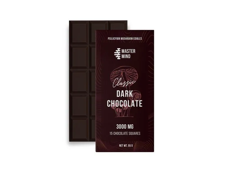 Buy Mastermind Funghi Bar Dark Chocolate 3000mg