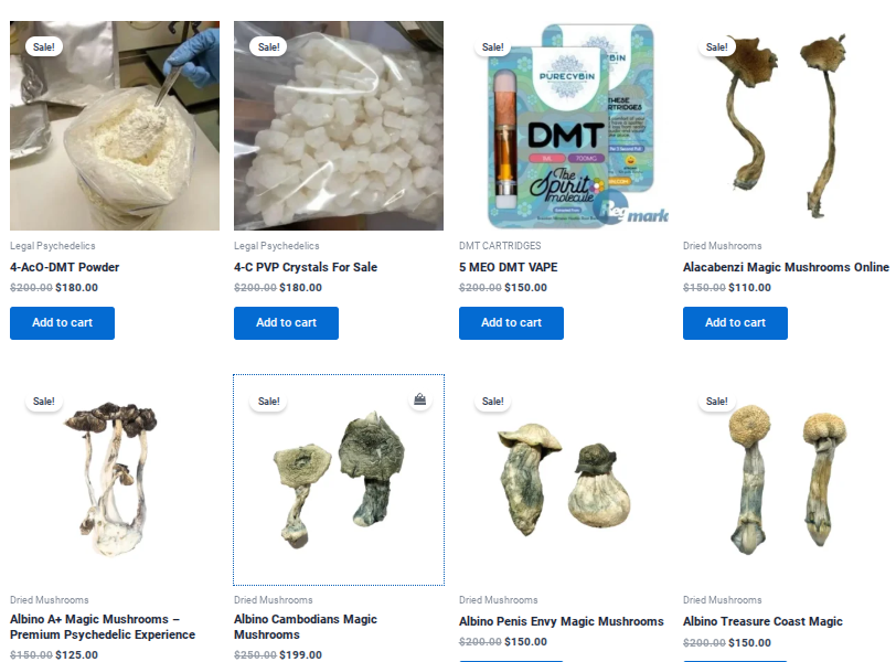psychedelic mushrooms delivery service