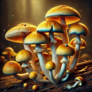 SPORE PRINT PSILOCYBE CUBENSIS