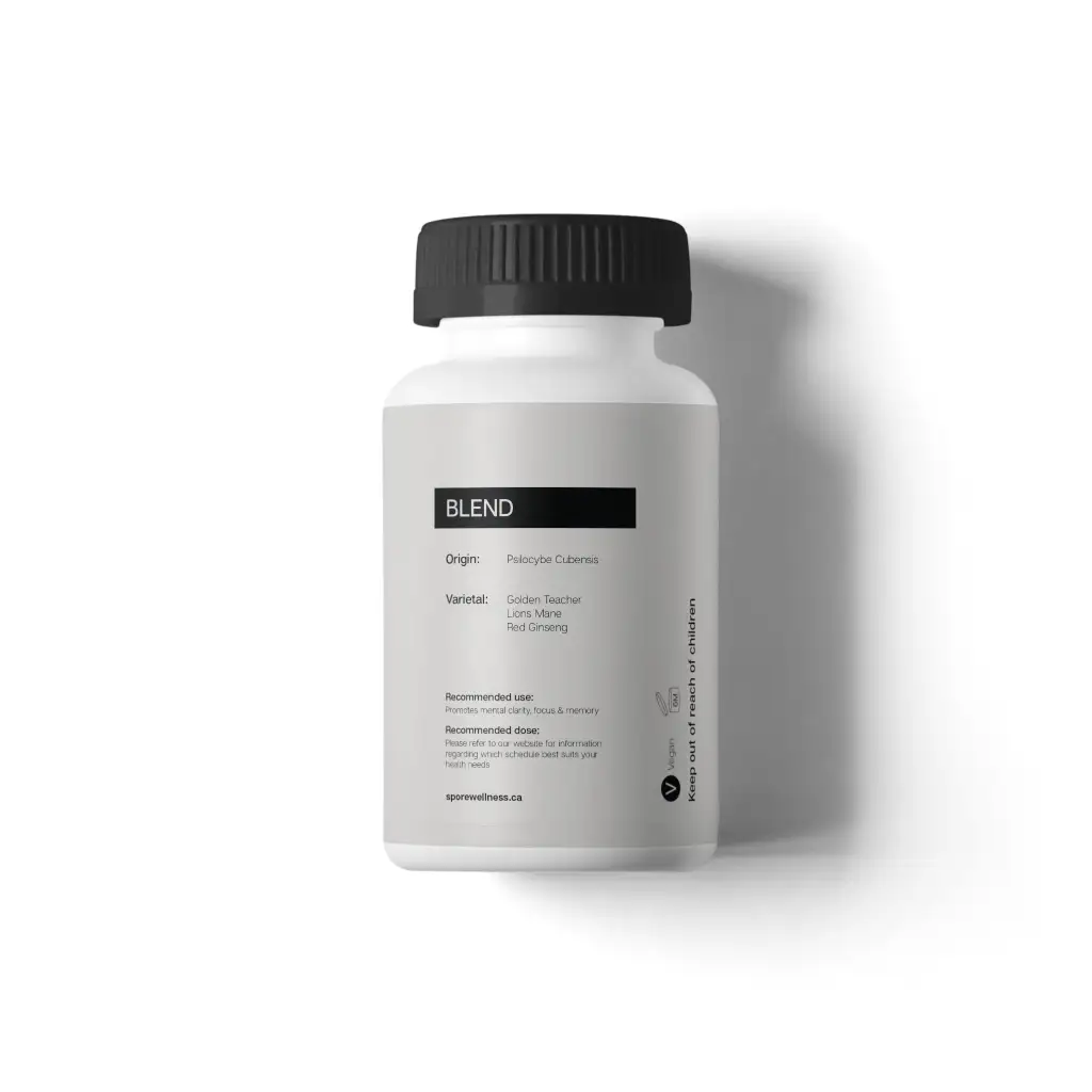 Spore Wellness Cognitive Microdosing Mushroom Capsules - Image 2